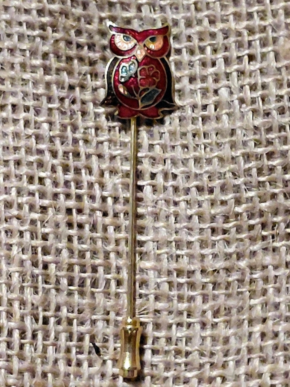Vintage Owl Pin